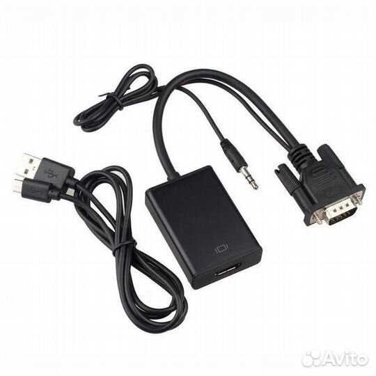 Конвертер видеосигнала из VGA(m) в hdmi(f) 0.15 m