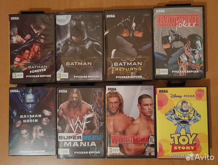 Игры для Сеги (Sega), новые, Авито доставка, Ч. 1