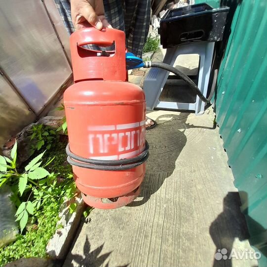 Газовый баллон 25 литров + плита газовая