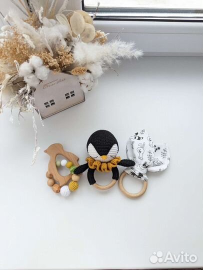 Погремушки, грызунки, игрушки