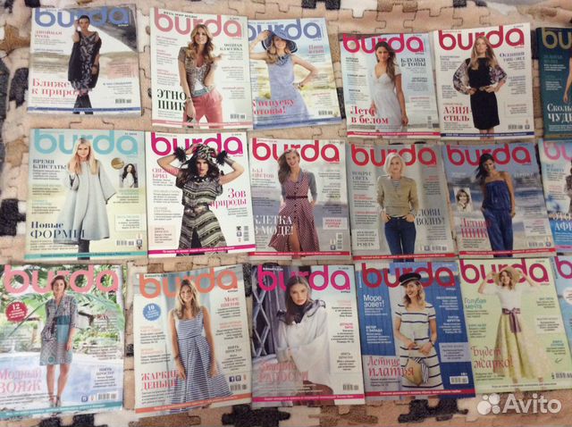 Журналы Burda moden с 2000 г