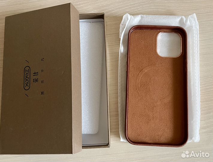 Чехол Натуральная Кожа для iPhone 12 Pro Max