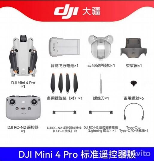 Квадрокоптер Dji Mini 4 Pro
