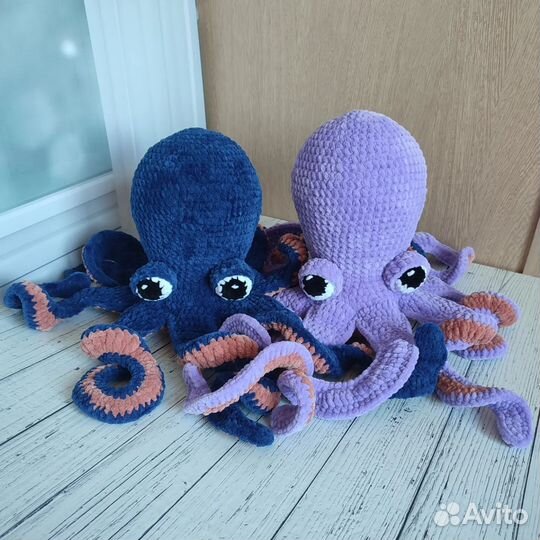 Вязаные игрушки ручной работы