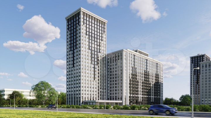 1-к. квартира, 21,6 м², 4/25 эт.