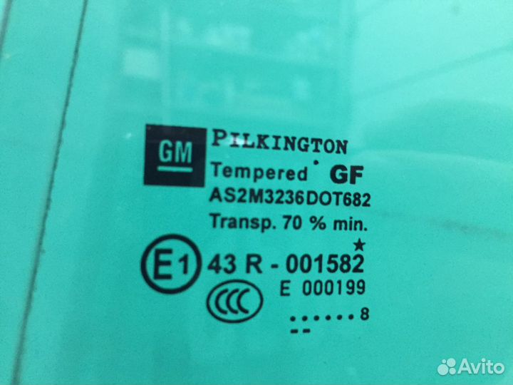 Форточка зад левая Опель Зафира Б