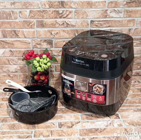 Мультиварка Тефаль Новая RK905A32