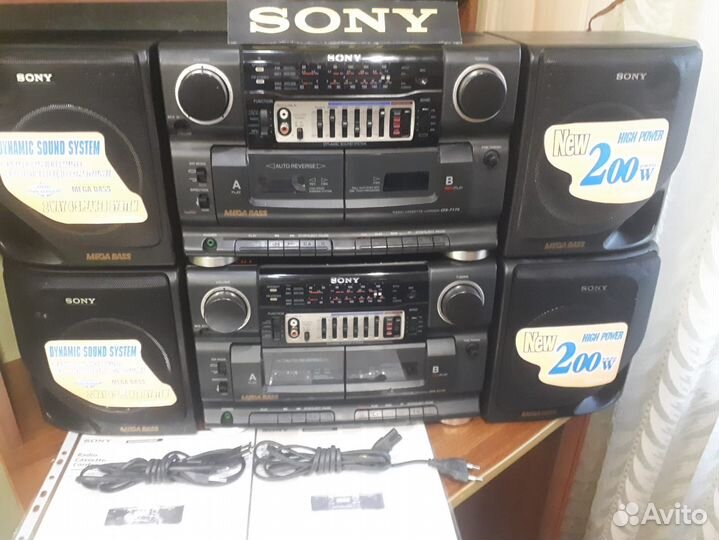 Музыкальный центр sony cfs-717s