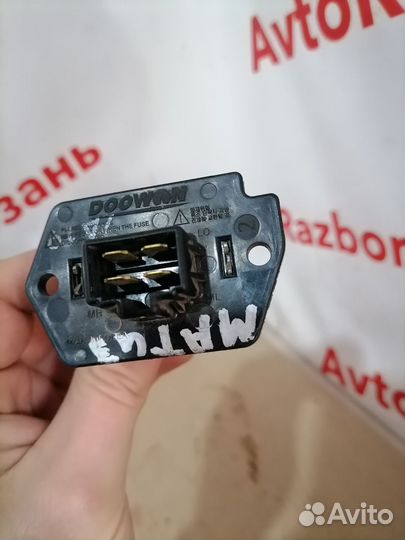 Резистор отопителя Daewoo Matiz