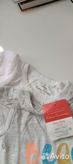 Боди для девочки 68 2шт