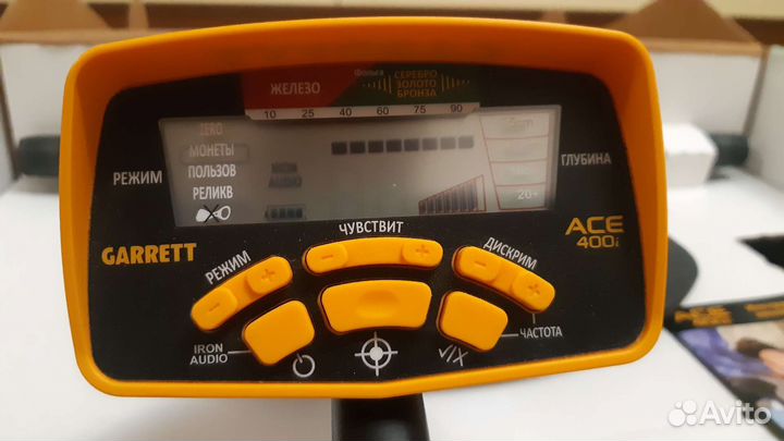 Металлоискатель garrett ace 400i