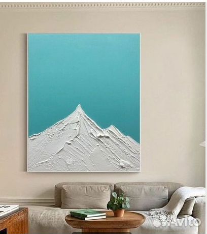 Текстурная объемная интерьерная картина