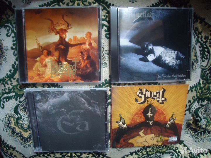 CD диски фирменные Рок метал