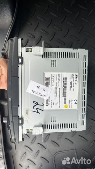 Штатная магнитола Kia Sportage 3