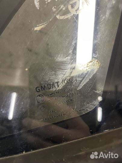 Заднее стекло,Форточка Chevrolet Lacetti Седан