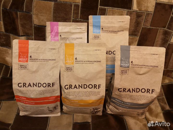 Корм для кошек сухой Grandorf 2кг