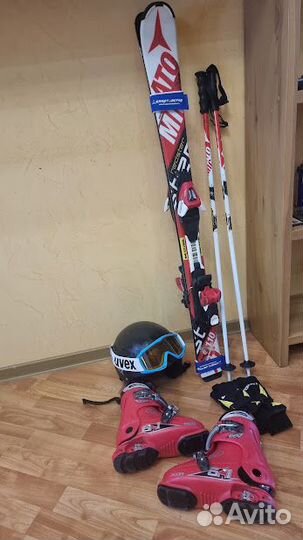 Горные лыжи Atomic детские комплект