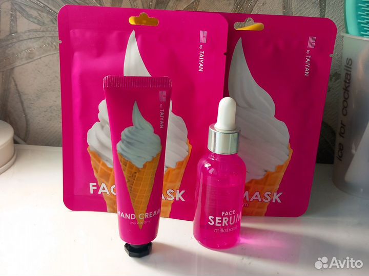 Маски для лица,крем для рук, сыворотка для лица