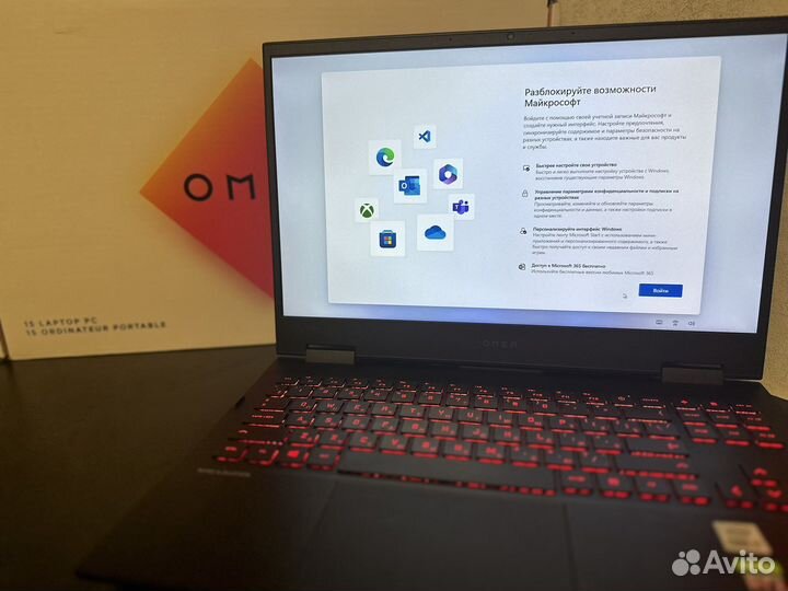 Игровой Ноутбук HP Omen 15
