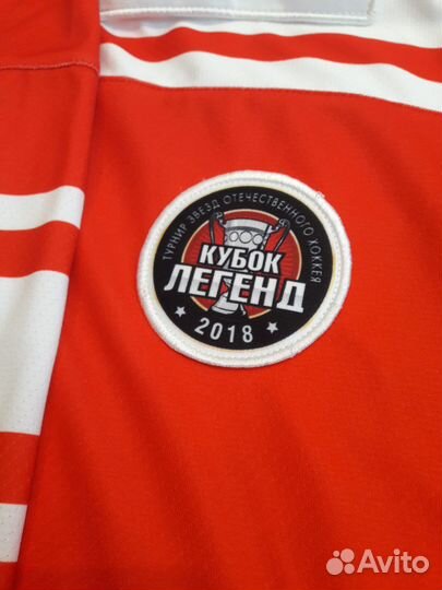 Игровой хоккейный свитер Спартак #4