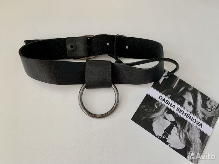 Кожаный чокер