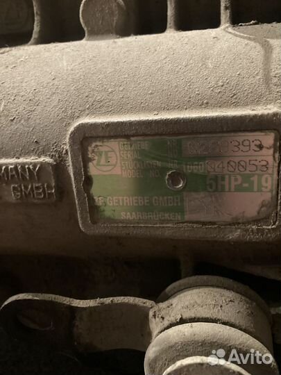 АКПП 5HP19 audi allroad quattro