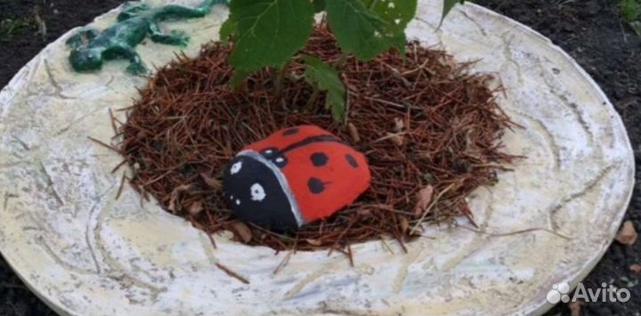 Бордюр садовый бетонный