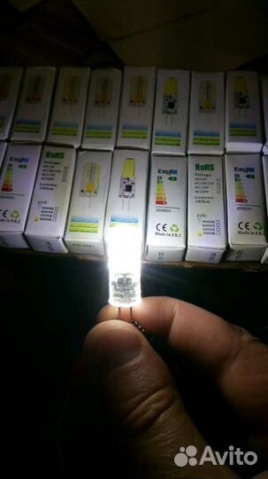 Лампы светодиодные G4, 12/220В 3-7Вт