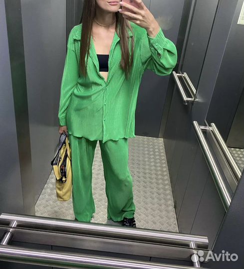 Плиссированный костюм