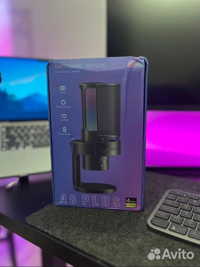 Игровой Микрофон fifine Ampligame A8 plus USB