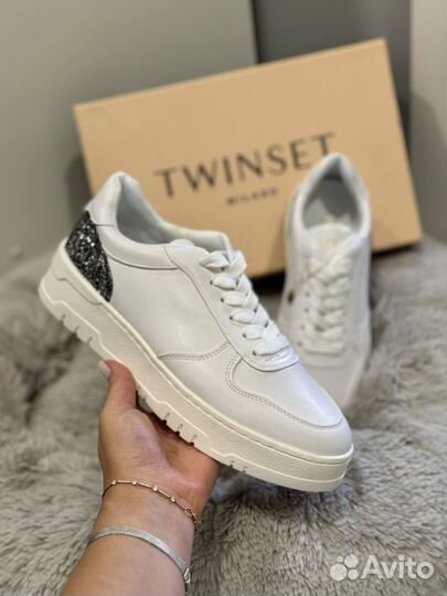 Белые Кеды twin SET оригинал