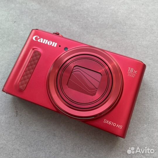 Canon powershot sx610 hs red box