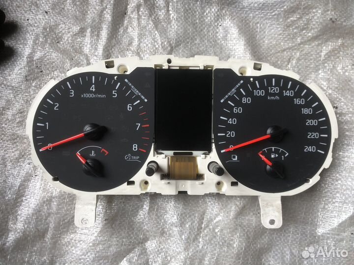 X-Trail 31 панель приборов АКПП рестайлинг