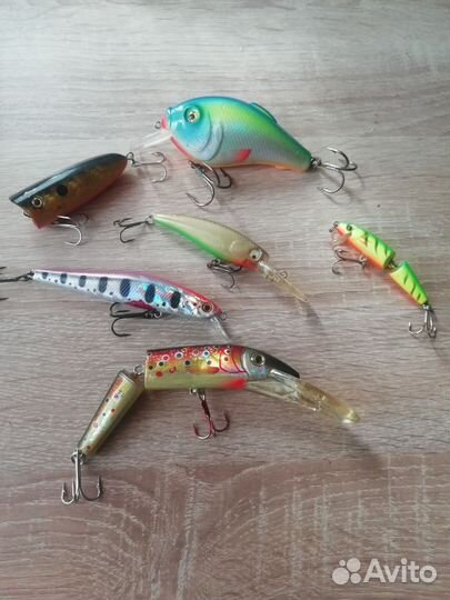 Блёсна, воблеры