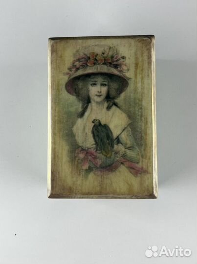 Шкатулка ручной работы, деревянная