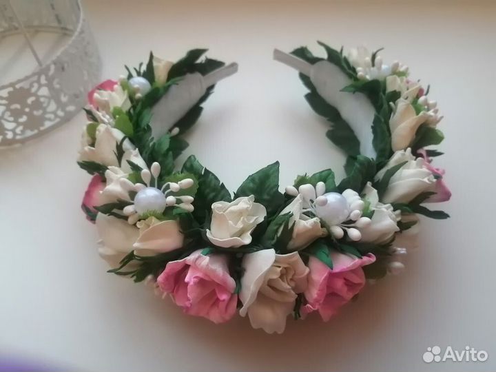 Ободок ручная работа