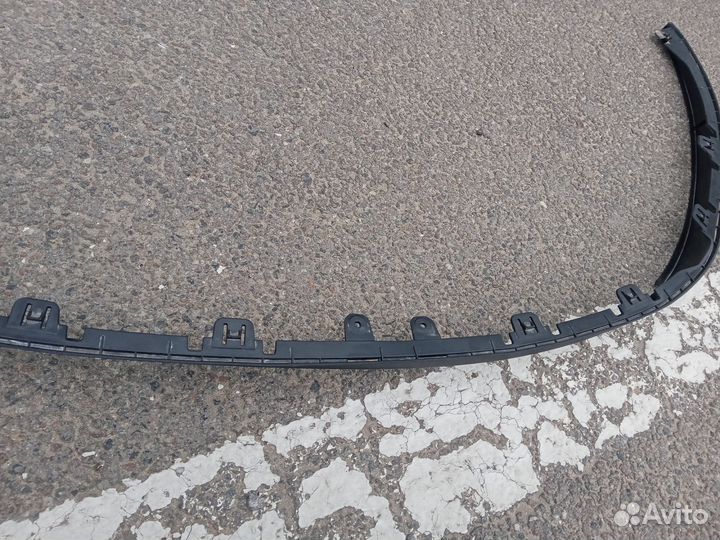 Губа на бампер chevrolet cruze