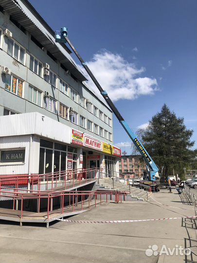 Аренда и услуги автовышки, 200 кг, 27 м