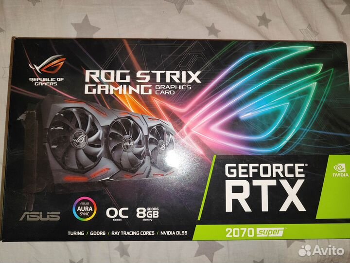 Видеокарта rtx 2070 super