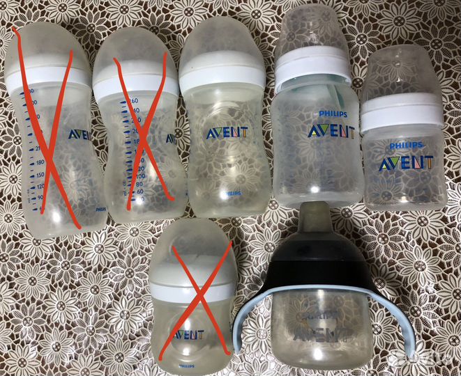 Бутылочки avent