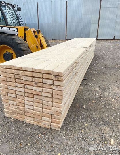 Брус обрезной 100х200х6000мм