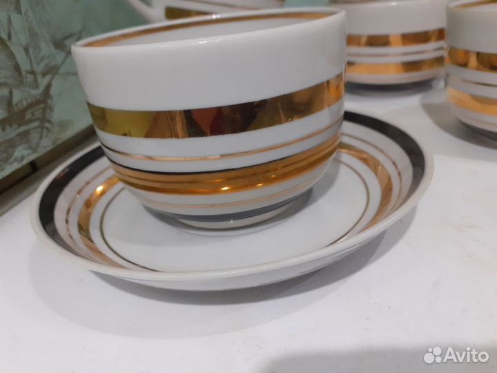 Сервиз чайный золотой дороги гарднер