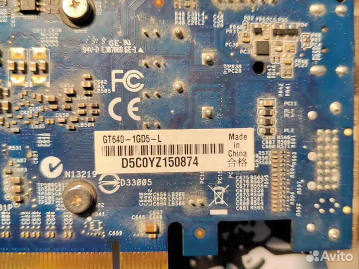 Видеокарта gt 640