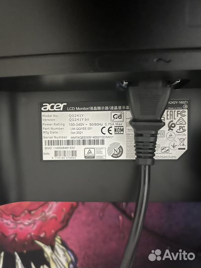Монитор acer 23.8