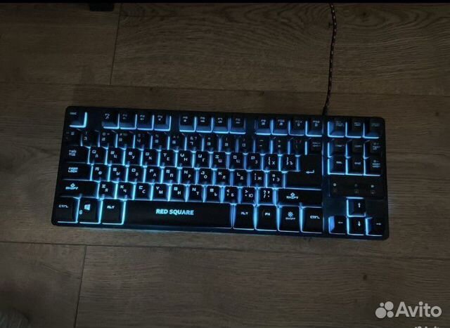 Игровая клавиатура red square tesla tkl rgb