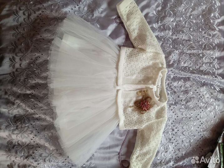 Платье для девочки 7-9 месяцев