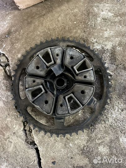 Задняя звезда на kawasaki zzr400-2