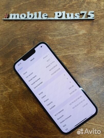 iPhone 13 Pro, 256 ГБ