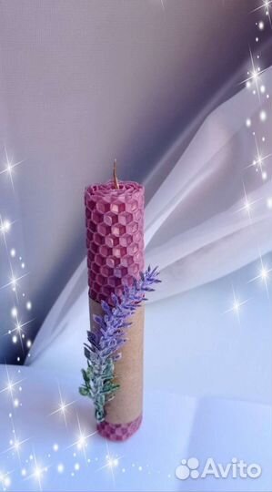 Свечи из вощины
