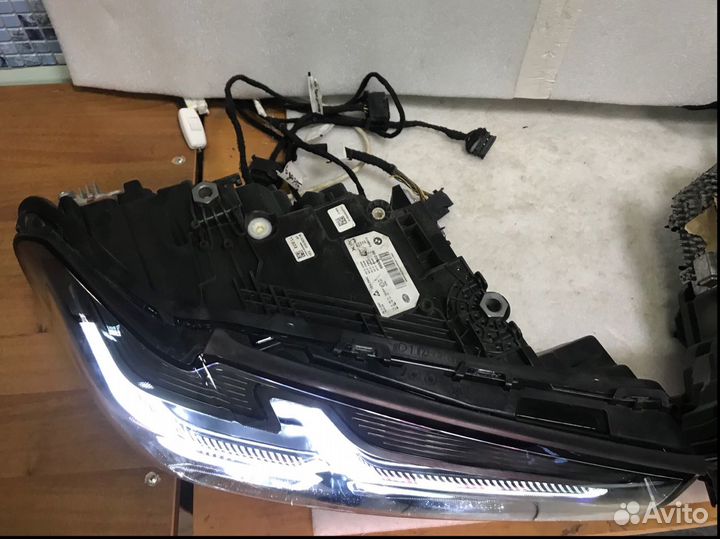 Фара Bmw 5 G30 Black Adaptive LED левая правая